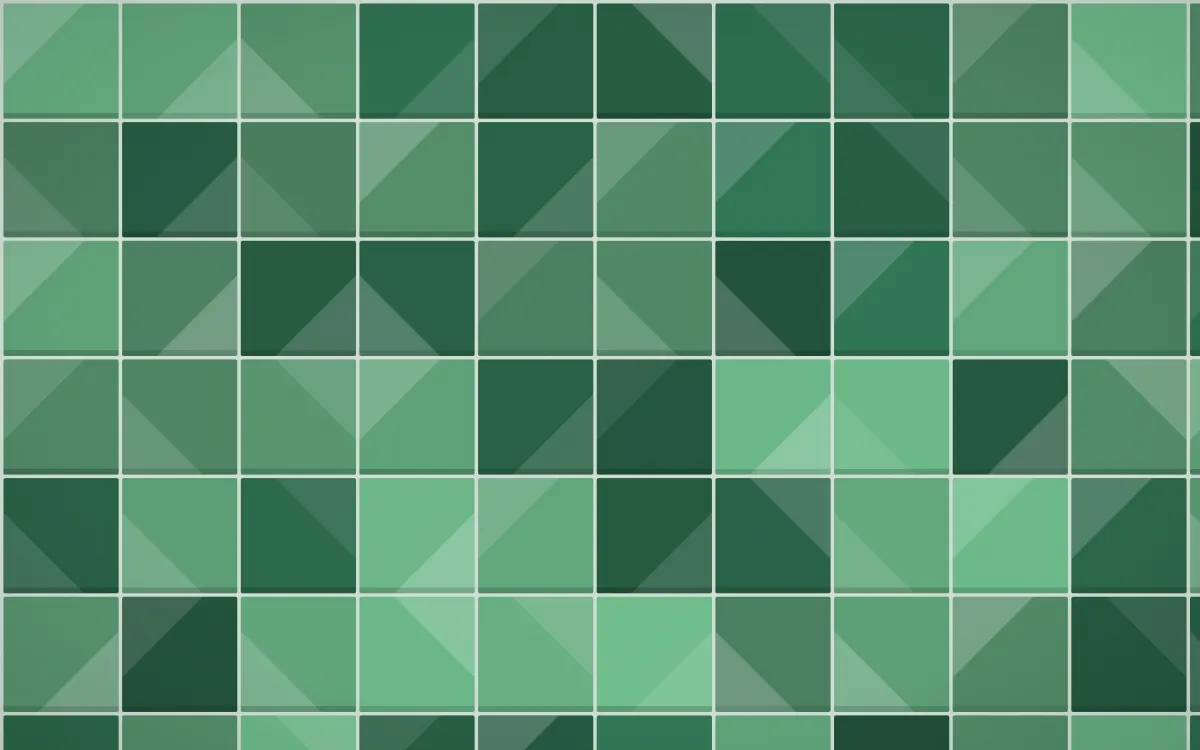 Persian Garden Zellige — dark green zellige background