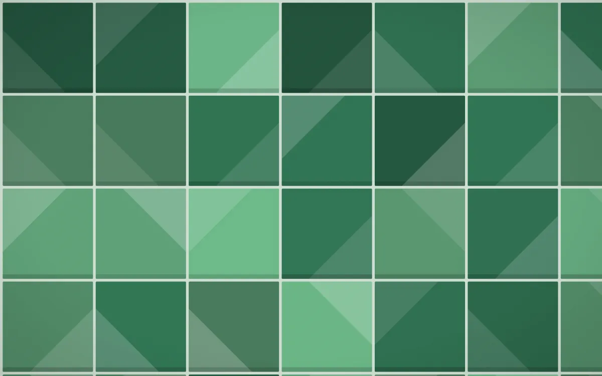 Persian Garden Grand Zellige — dark green zellige background