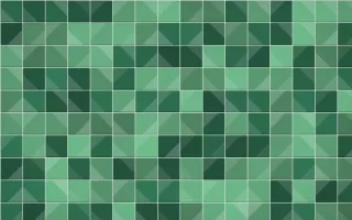 Persian Garden Petite Zellige — dark green zellige background