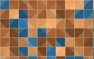 Porto Terra Zellige — colourful orange, brown and beige zellige background