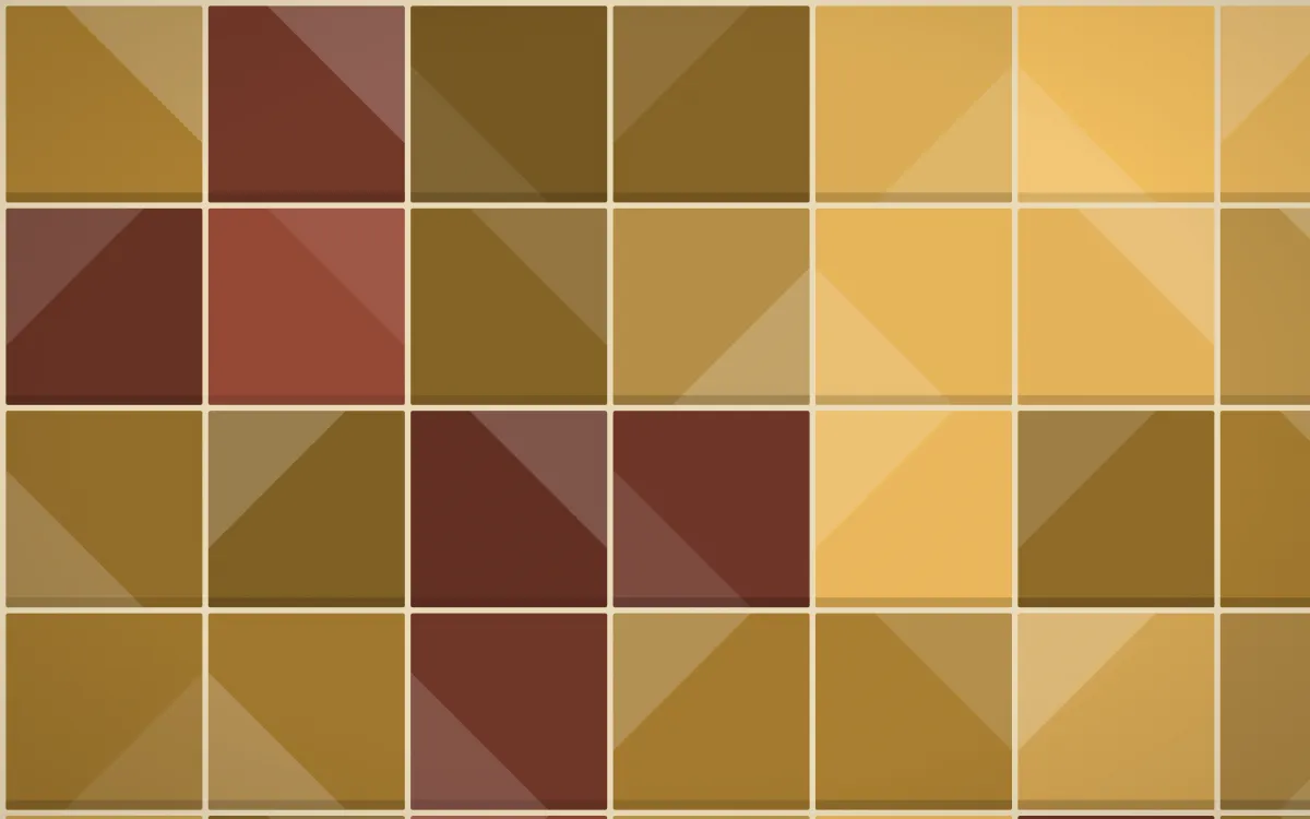 Prague Gold Grand Zellige — colourful gold, brown and beige zellige background