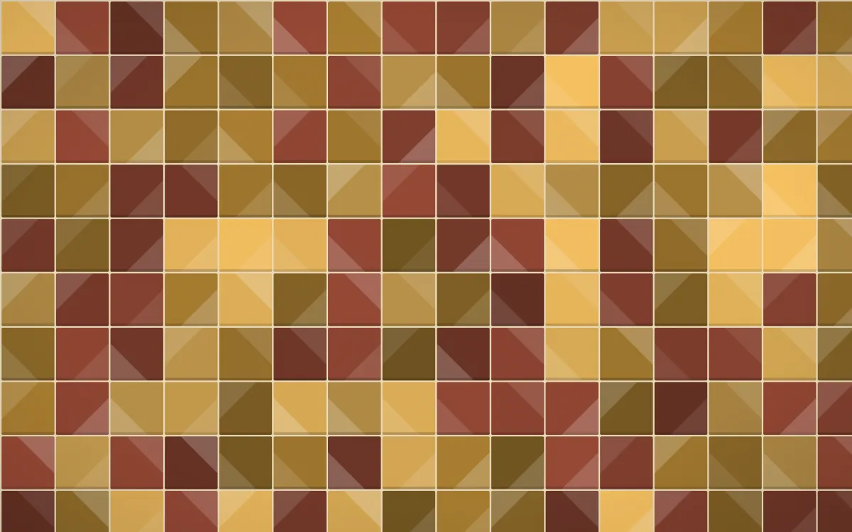 Prague Gold Petite Zellige — colourful gold, brown and beige zellige background
