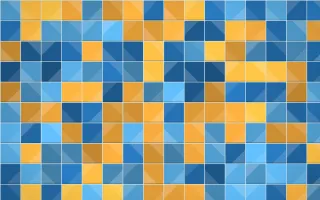 Côte d'Azur Petite Zellige — colourful blue zellige background
