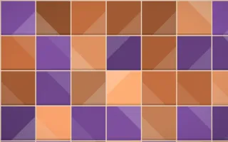 Sahara Dusk Grand Zellige — colourful orange and beige zellige background