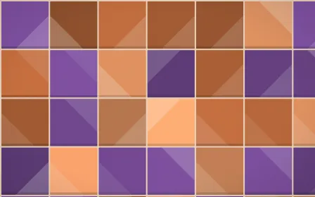 Sahara Dusk Grand Zellige — colourful orange and beige zellige background