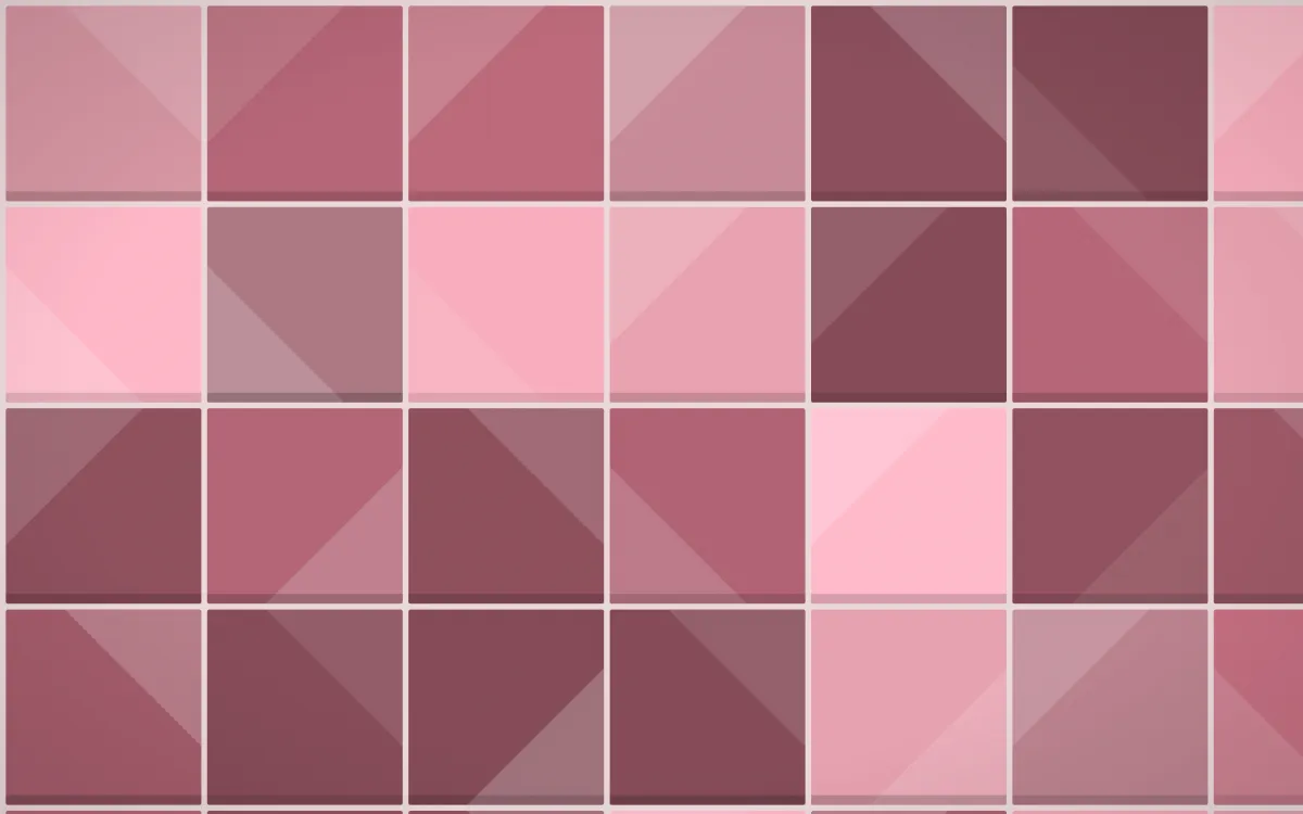 Sakura Paper Grand Zellige — colourful red zellige background