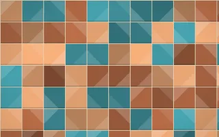 Santa Fe Adobe Zellige — colourful orange and beige zellige background