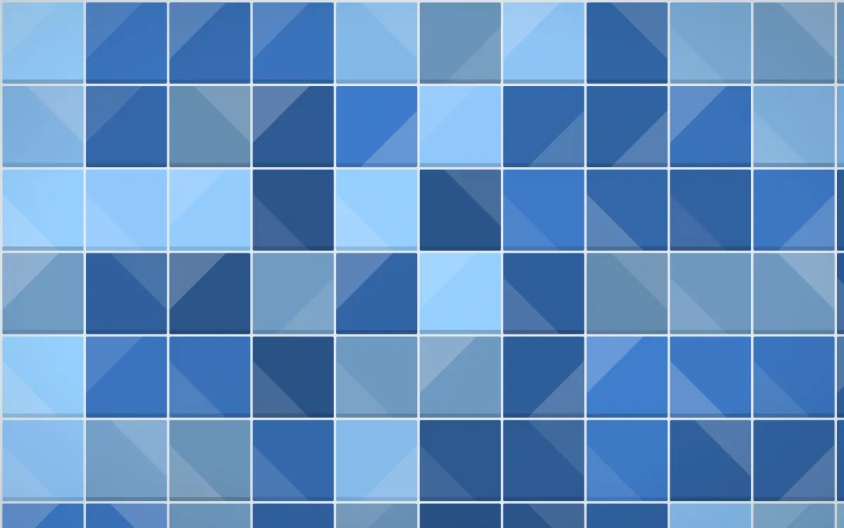 Santorini Zellige — colourful blue zellige background