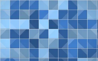 Santorini Zellige — colourful blue zellige background