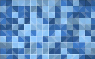 Santorini Petite Zellige — colourful blue zellige background