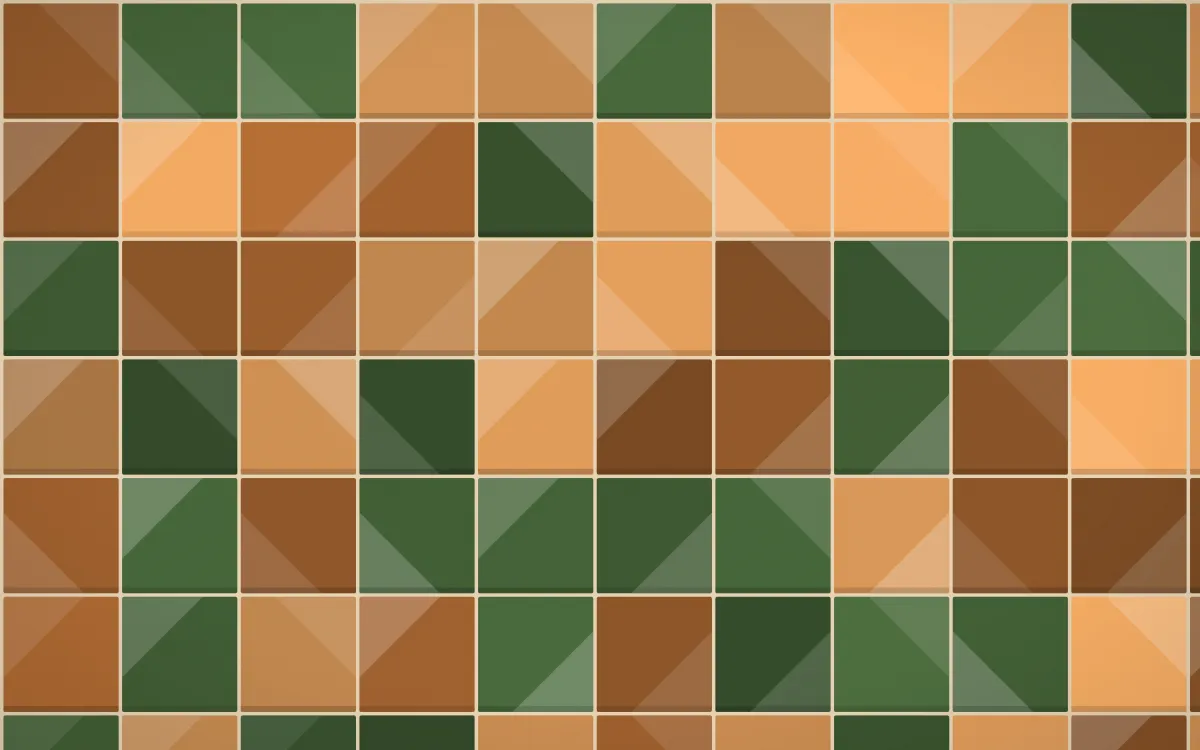 Savanna Clay Zellige — colourful orange, brown and beige zellige background