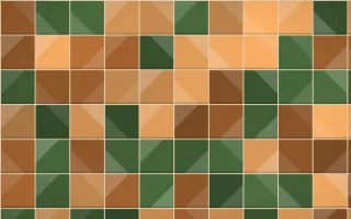 Savanna Clay Zellige — colourful orange, brown and beige zellige background