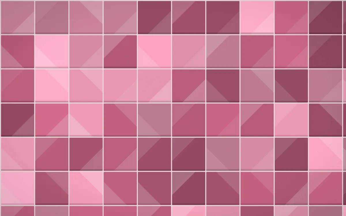 Seoul Blossom Zellige — colourful pink and red zellige background