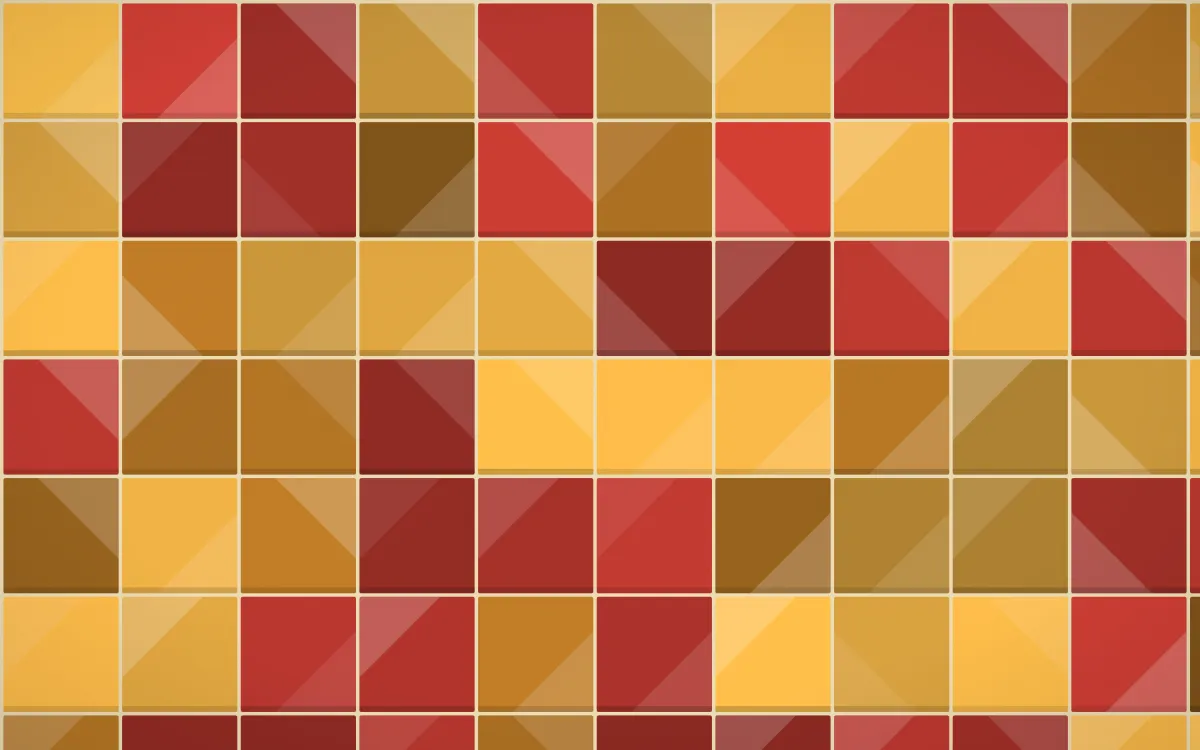 Sevilla Ochre Zellige — colourful gold, brown and beige zellige background