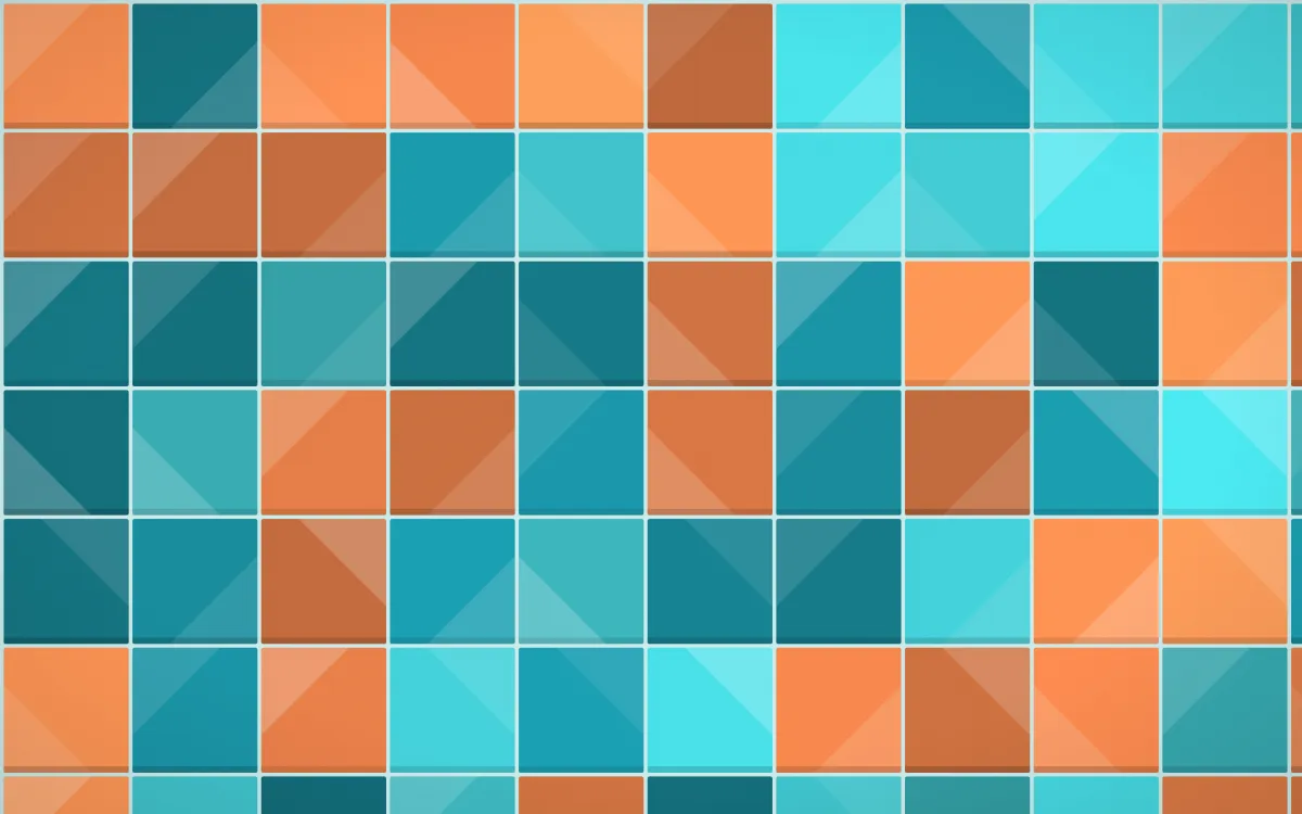 Tahiti Lagoon Zellige — colourful teal zellige background