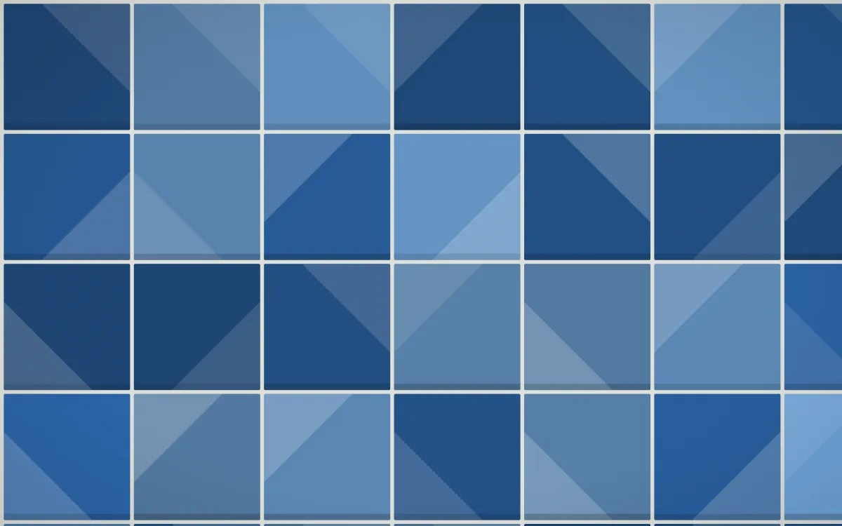 Talavera Puebla Grand Zellige — colourful blue and grey zellige background