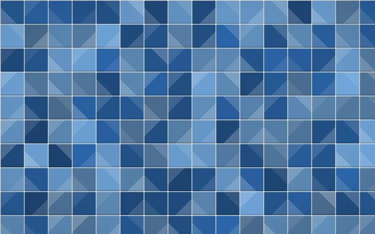 Talavera Puebla Petite Zellige — colourful blue and grey zellige background