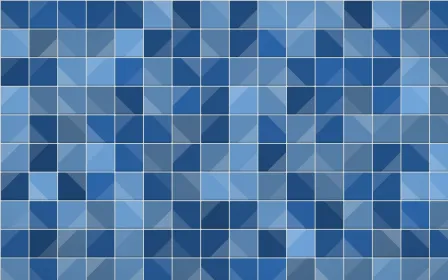 Talavera Puebla Petite Zellige — colourful blue and grey zellige background