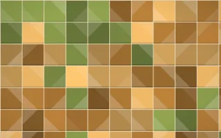 Tuscany Sun Zellige — colourful orange, brown and beige zellige background