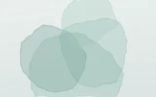 Lotus Pond Wash III — light green, teal and white zen background, variation III