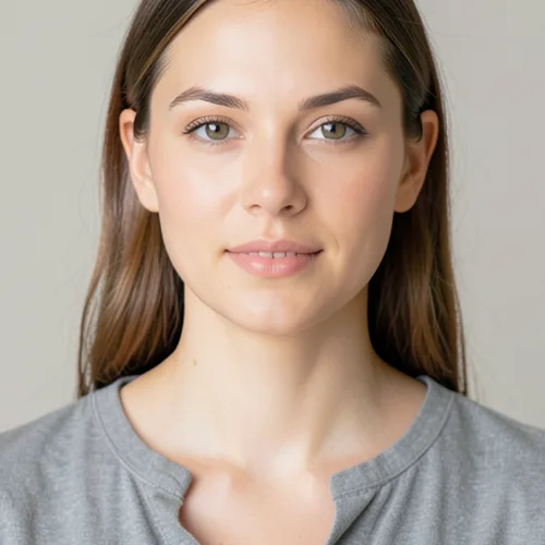 Original source image before Beauty Grain Lady Effect