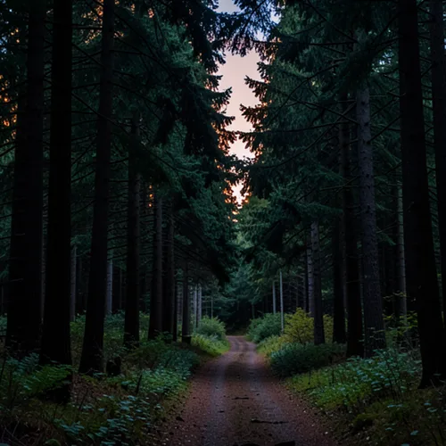 Original source image before Foresta bioluminescente