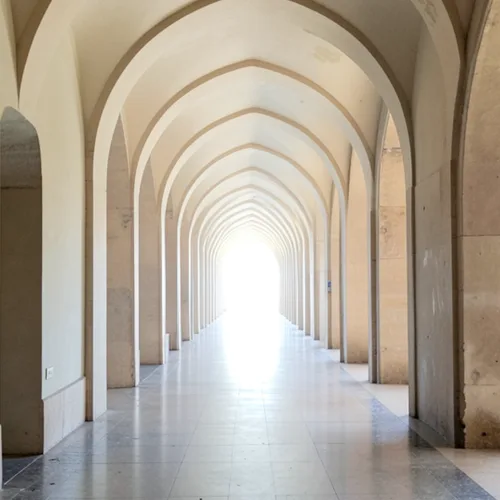 Original source image before Portal tunnel
