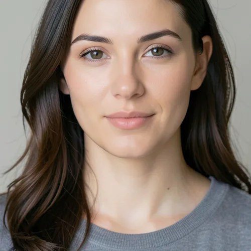 Original source image before Real Freckles Effect