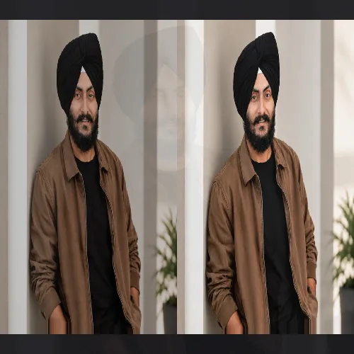 3D Cube applied to the same source image