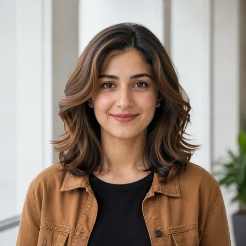 AI Hairstyle applied to the same source image