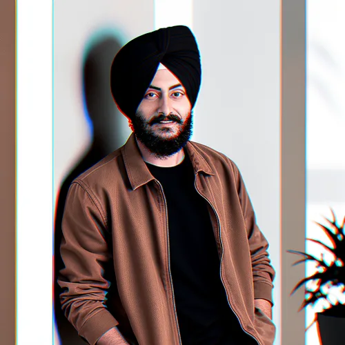 Anaglyph 3D · Macro · Chrome Material photo effect preview