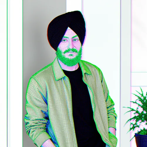 Anaglyph 3D · Macro · Wireframe Material photo effect preview