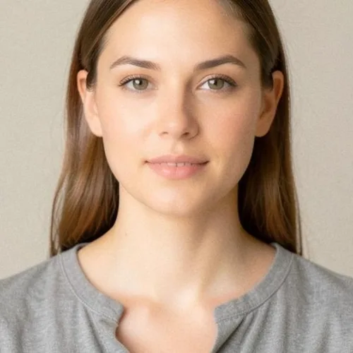 Beauty Grain Lady Effect applied to the same source image