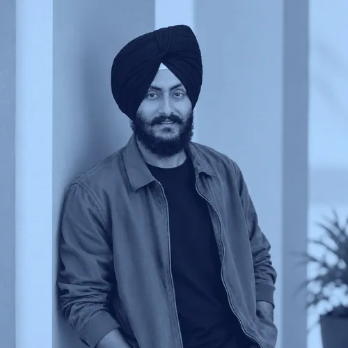 Blue Tone applied to the same source image