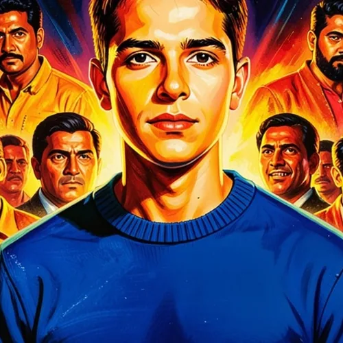 Bollywood Poster IA applied to the same source image