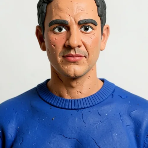 Claymation IA applied to the same source image