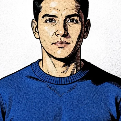 Comic Book IA applied to the same source image