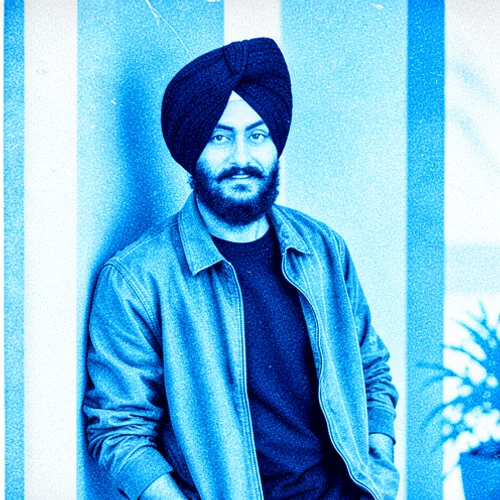 Cyanotype Art photo effect preview