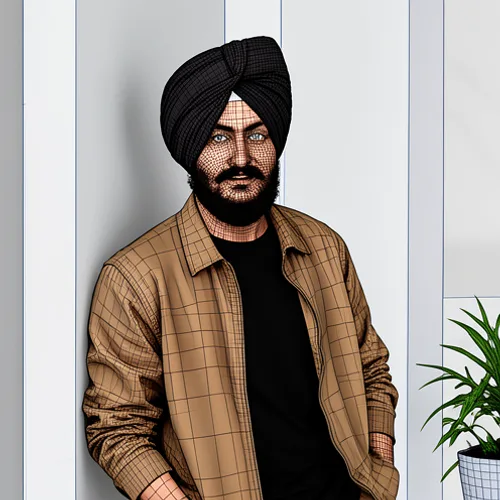 Face Projection · Group · Wireframe Material photo effect preview
