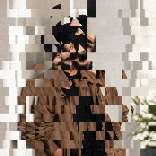 Glass Tile applied to the same source image
