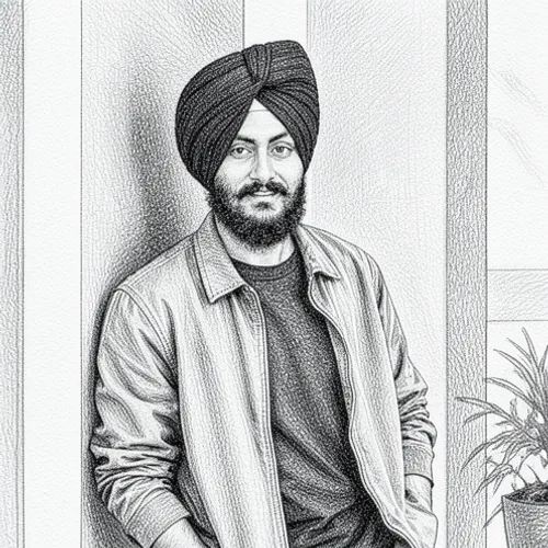Graphite Drawing applied to the same source image