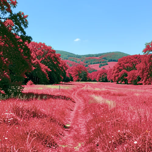 Aerochrome a infrarossi applied to the same source image