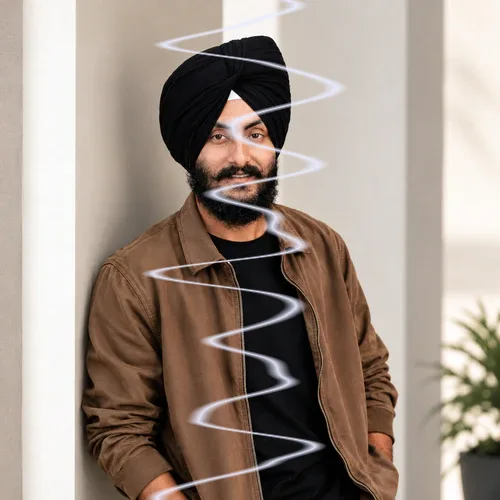 Lightning applied to the same source image