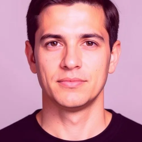 Pink Mario Makeup Effect applied to the same source image