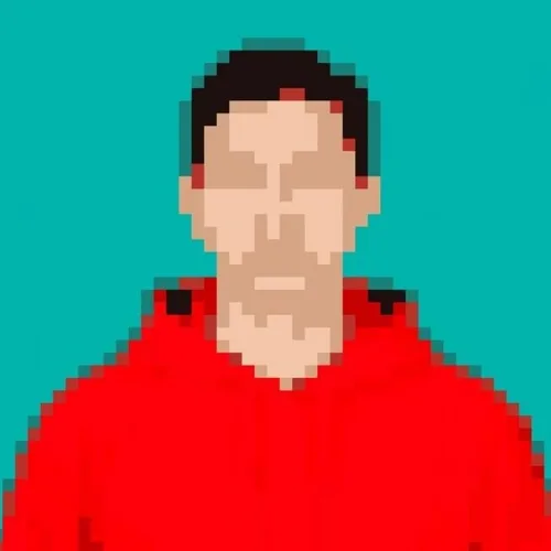 Pixel-Art-Generator applied to the same source image