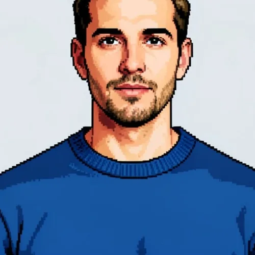 Retro Game Avatar IA applied to the same source image