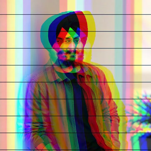 RGB Split · Horizontal · Broken Signal applied to the same source image