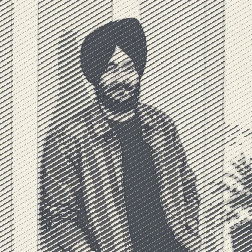 Scan Lines applied to the same source image