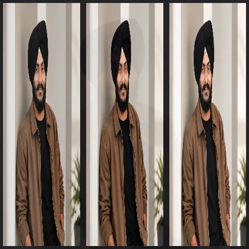 Triptych applied to the same source image