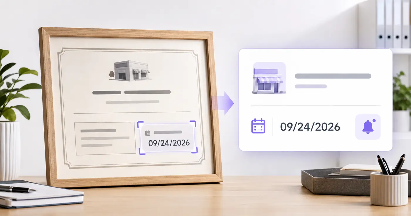 Business License Expiration Tracker — Put Renewals in One Place